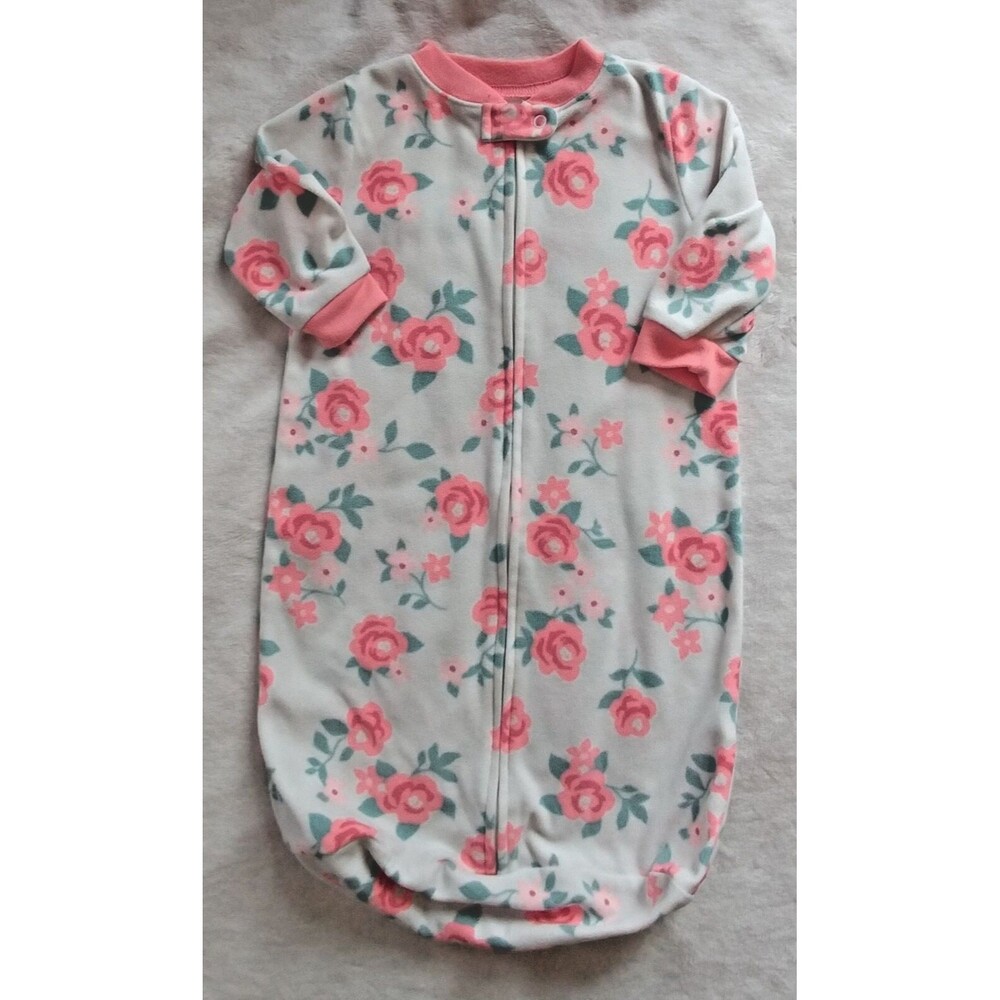 Sack 0 To 9 months Carters Girl Northern Fleece infant sleepwear Baby
